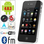 3,5" Android telefon